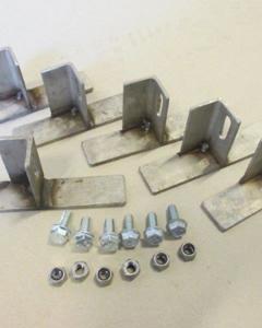 Fitting for agitator/mineral hopper T160 SST (set) M&M